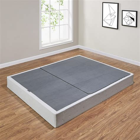 metal queen box spring near me|foldable metal box spring.